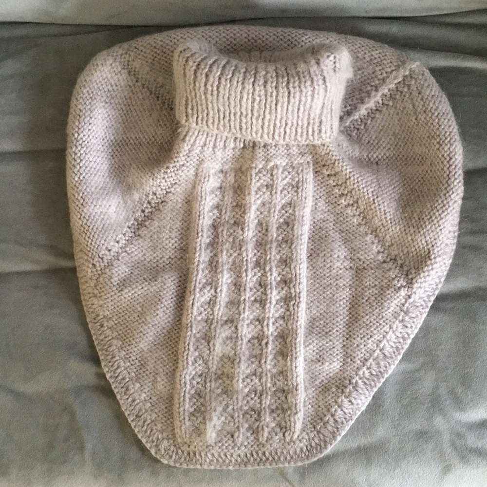 Handmade 100%wool collar scarf